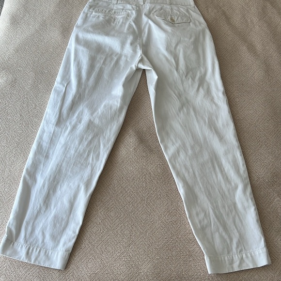 AYR Metropolitan Cotton Pleated Pant in Basmati White - Picture 7 of 10